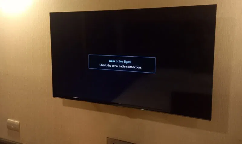 TV no picture repair
